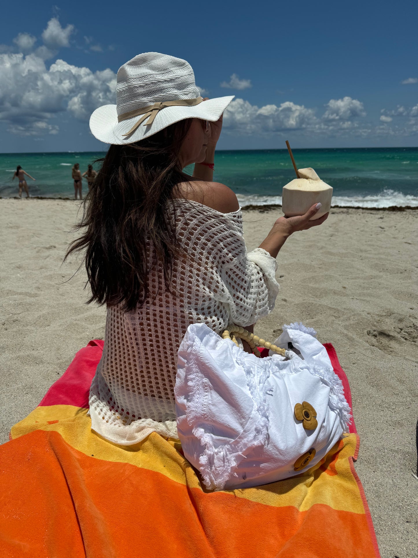 The Myr Cotton Beach Bag