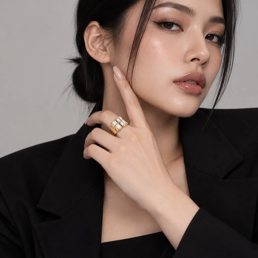 Double Baguette Ring