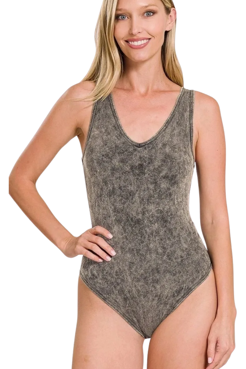 Bodysuit With Snap Buttons