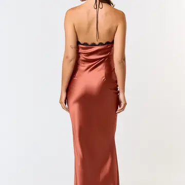 Satin Maxi Gown