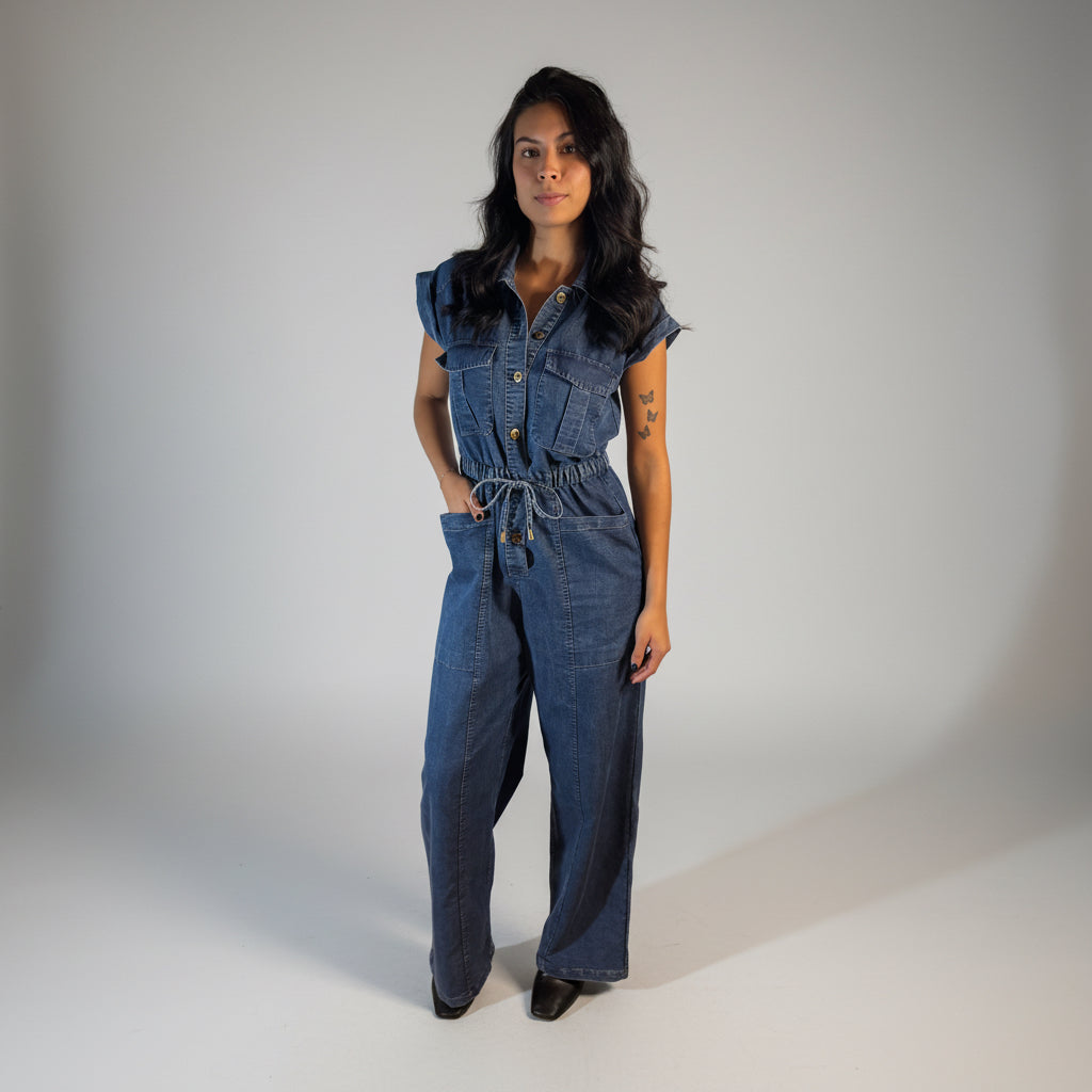 Denim Jumpsuit