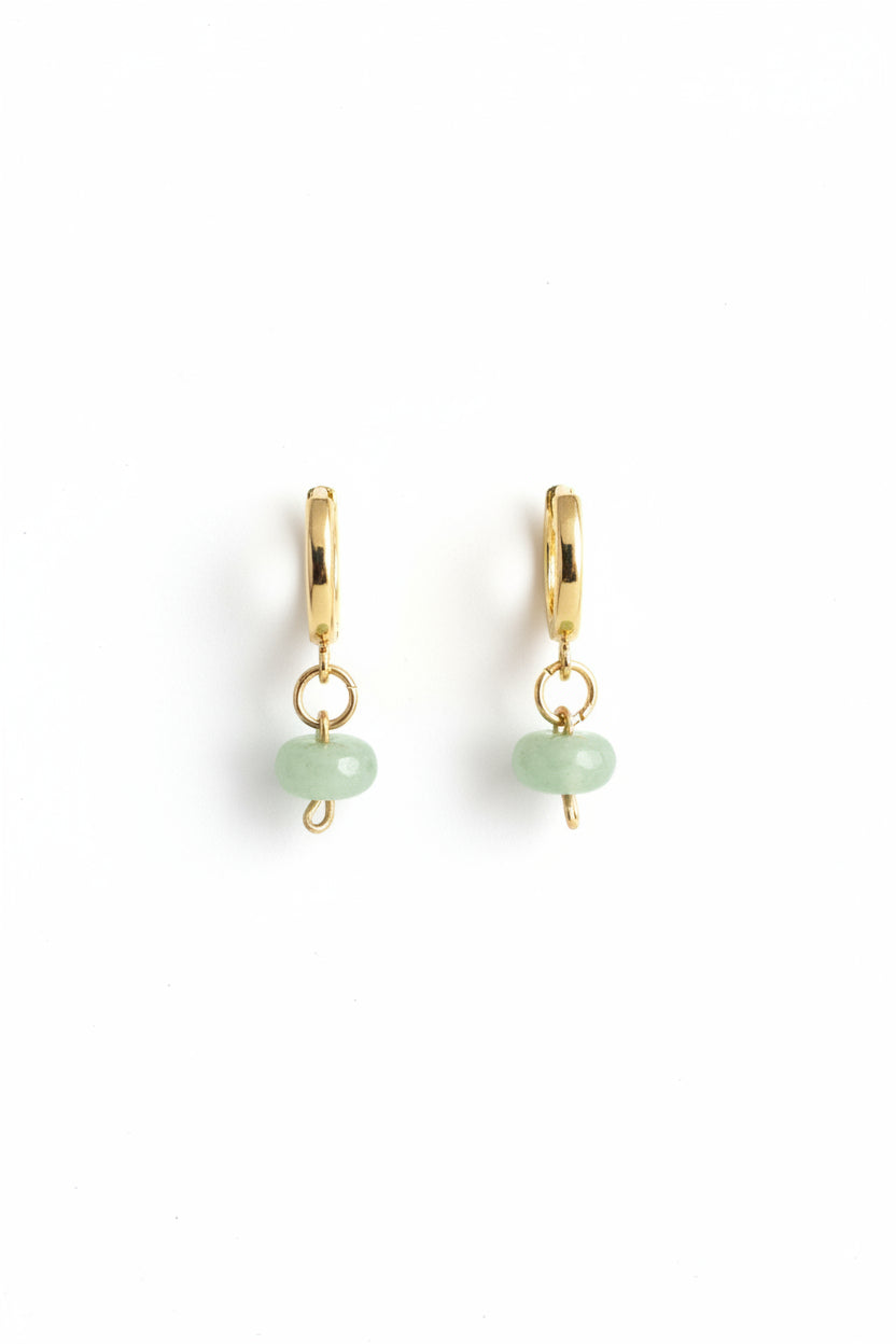 Mini Jade Earrings