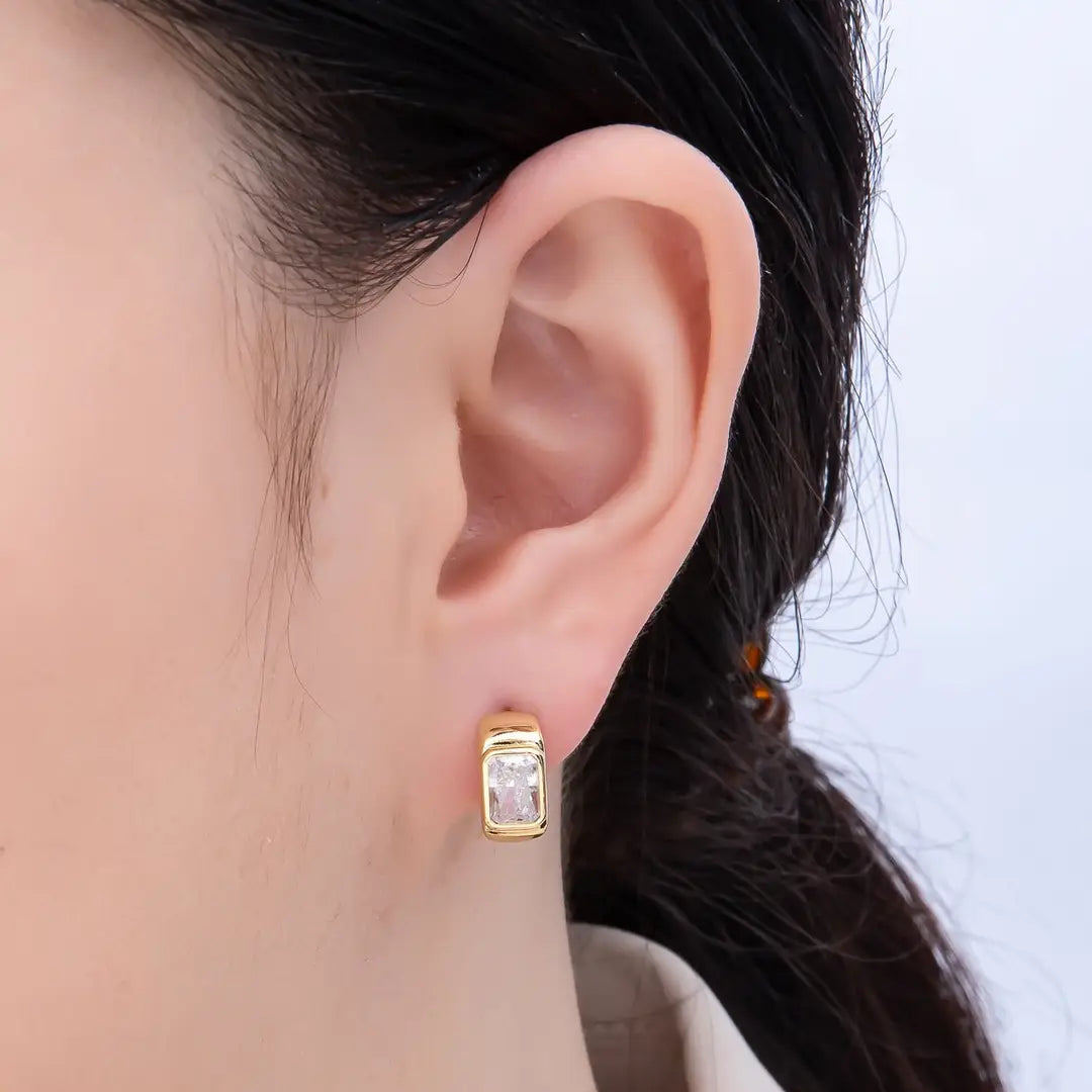 Baguette Huggie  Hoops