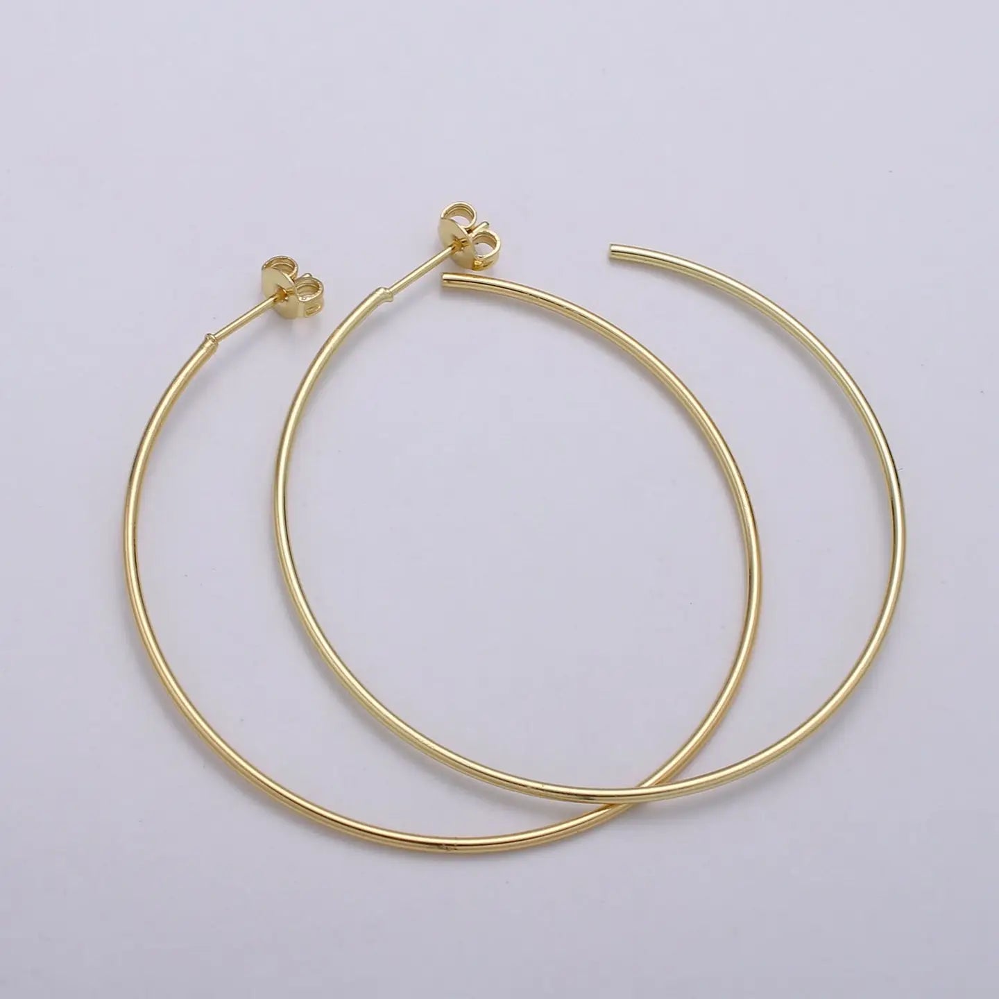 Gold Loop Hoops