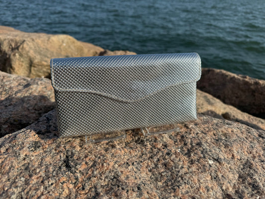 Silver Clutch, Coin Purse & Wallet