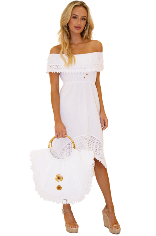 The Myr Cotton Beach Bag