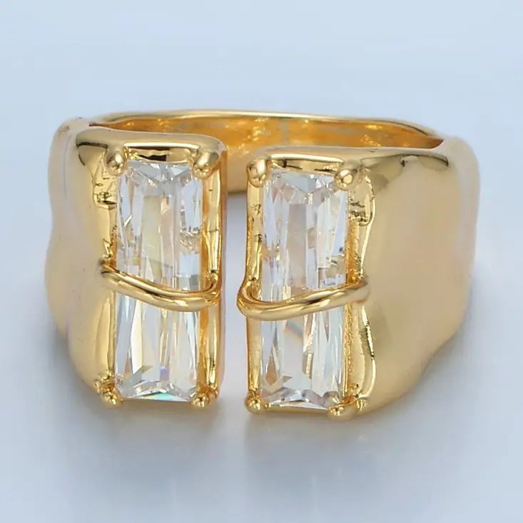 Double Baguette Ring