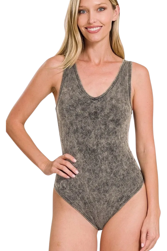 Bodysuit With Snap Buttons