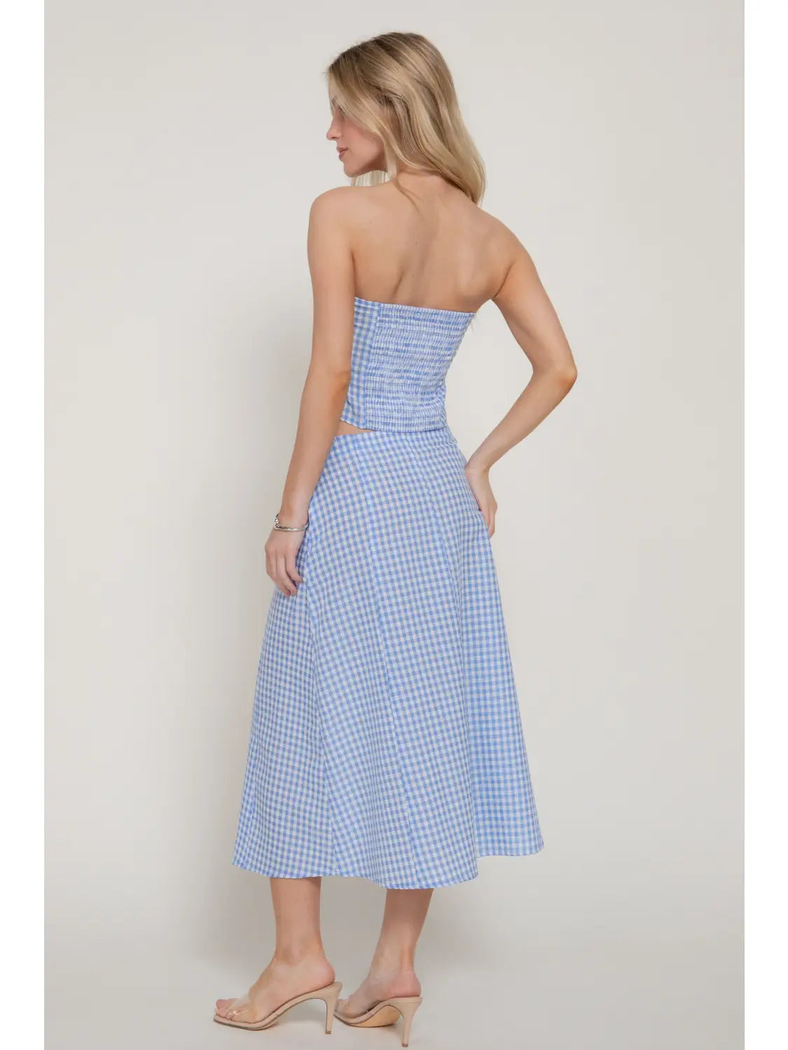 Britt Strapless Top & Skirt Set