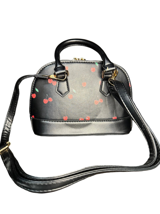 Cherries Small Cross Body Tote