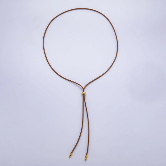 Lariat Paracord Adjustable Necklace