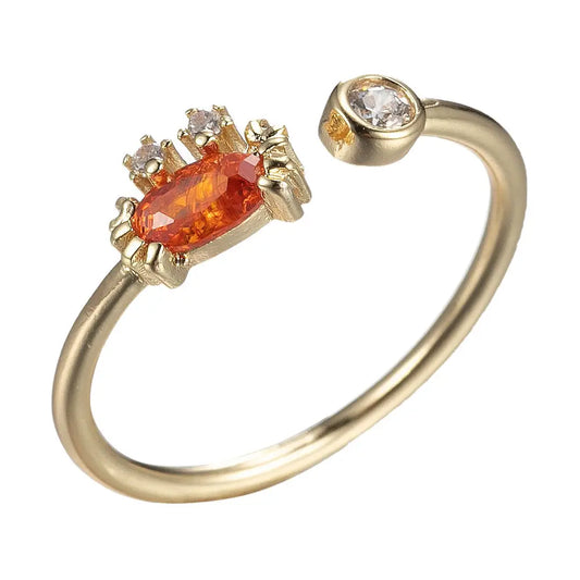 Dainty Crab Ring