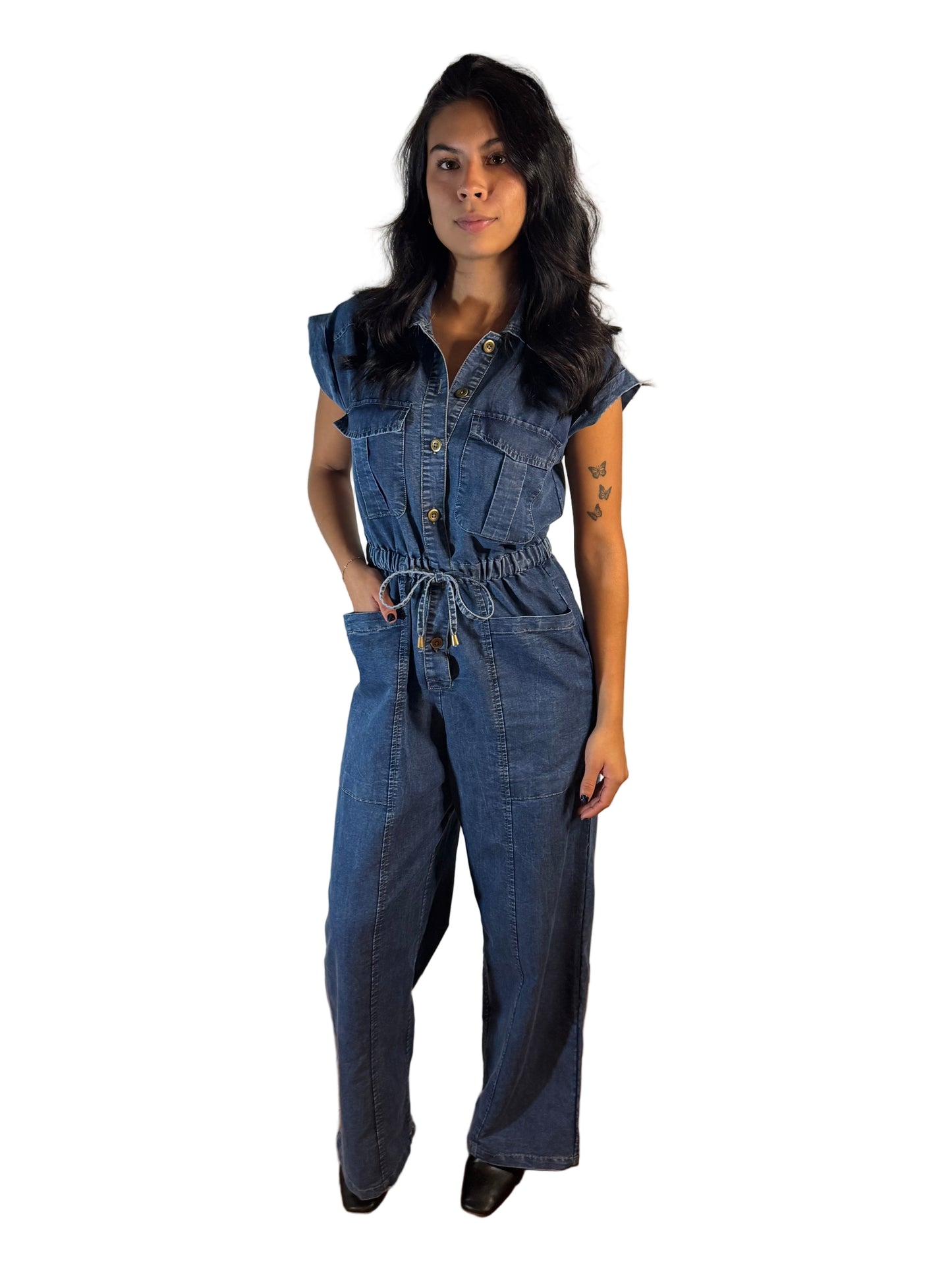 Denim Jumpsuit