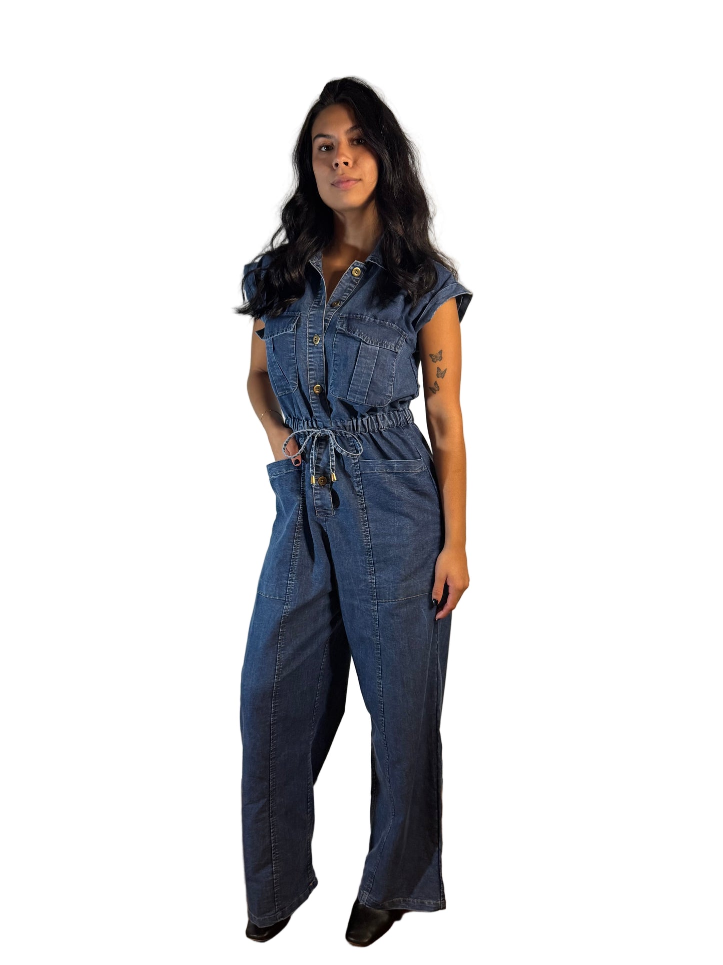 Denim Jumpsuit
