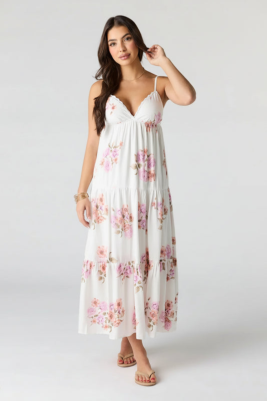 Shelby Babydoll Maxi Dress