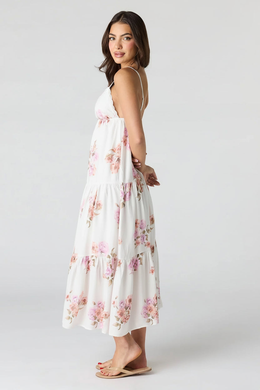 Shelby Babydoll Maxi Dress