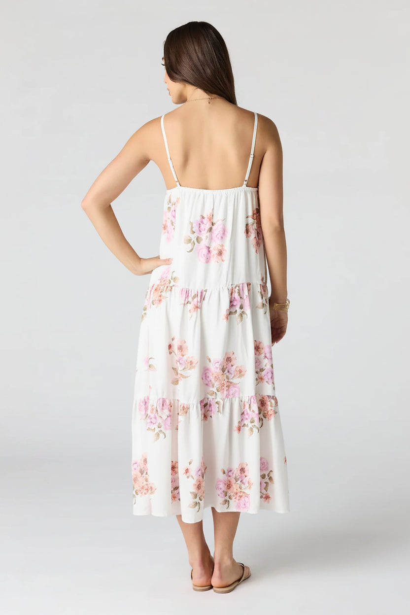 Shelby Babydoll Maxi Dress