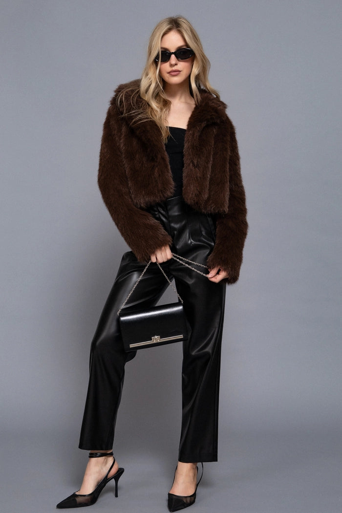 The Myr Faux Fur Jacket