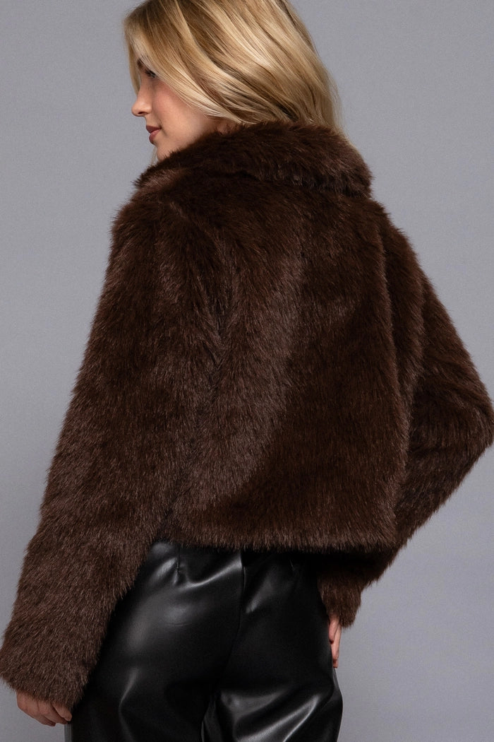 The Myr Faux Fur Jacket