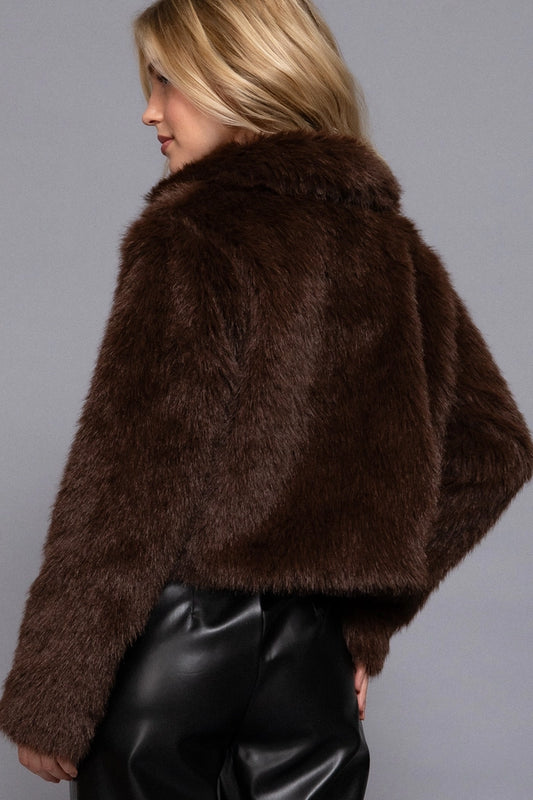 The Myr Faux Fur Jacket