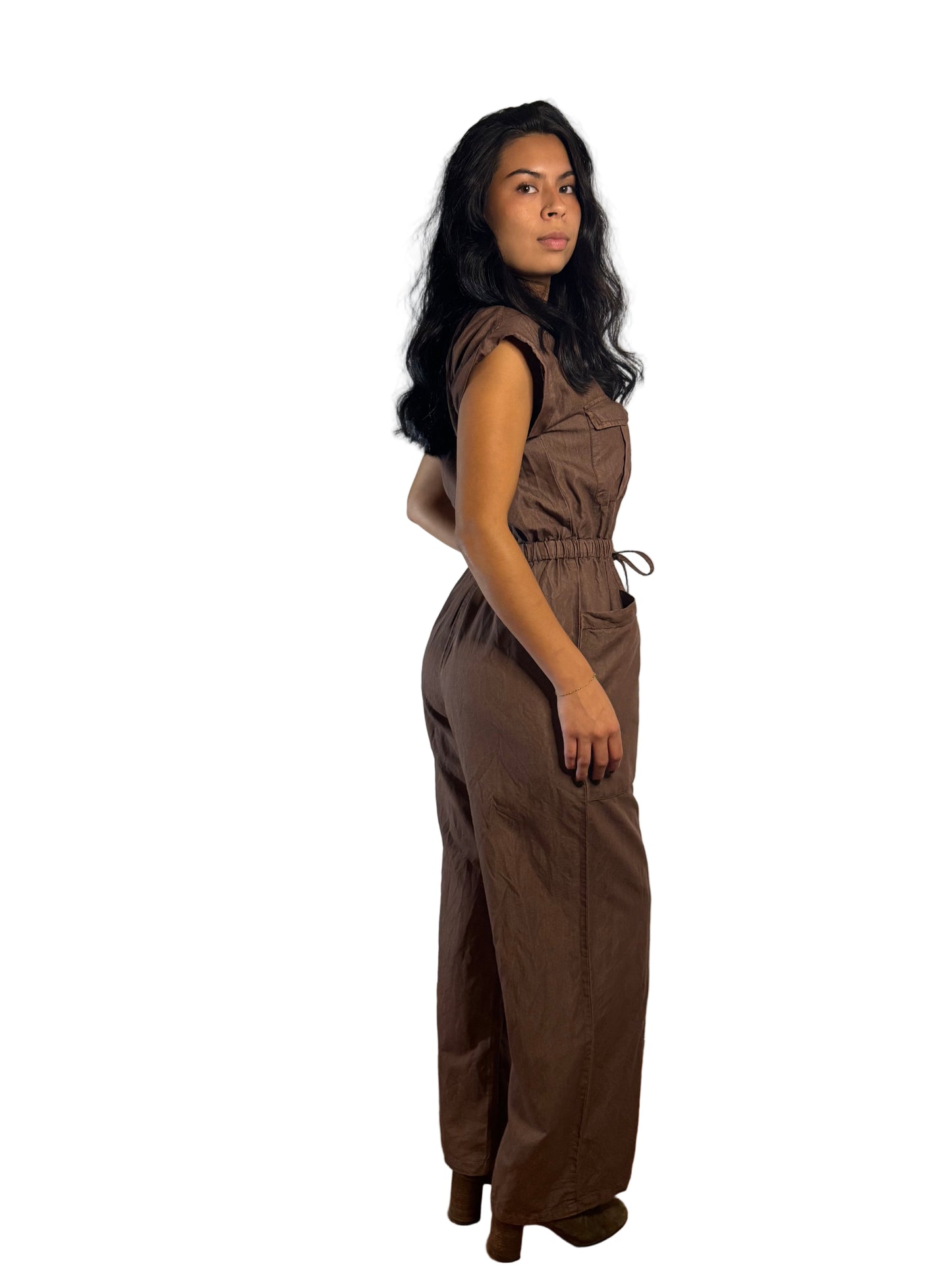 Mocha Jumpsuit