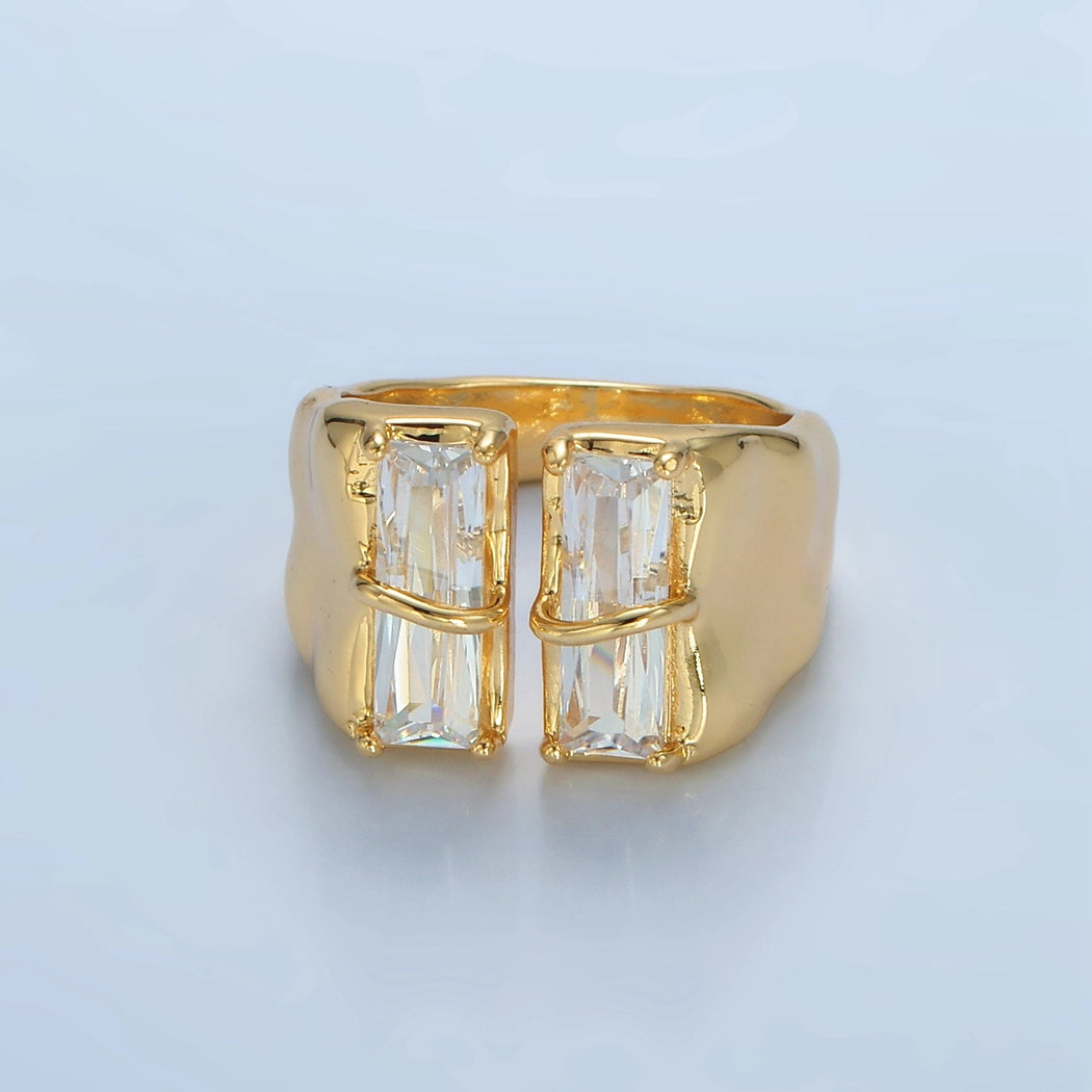 Double Baguette Ring
