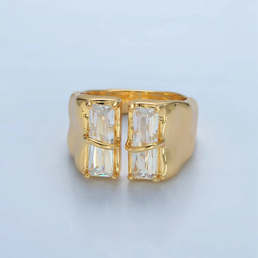 Double Baguette Ring