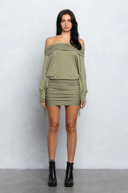 Tassels Mini Dress