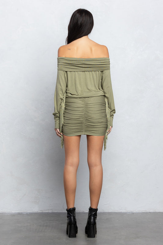 Tassels Mini Dress