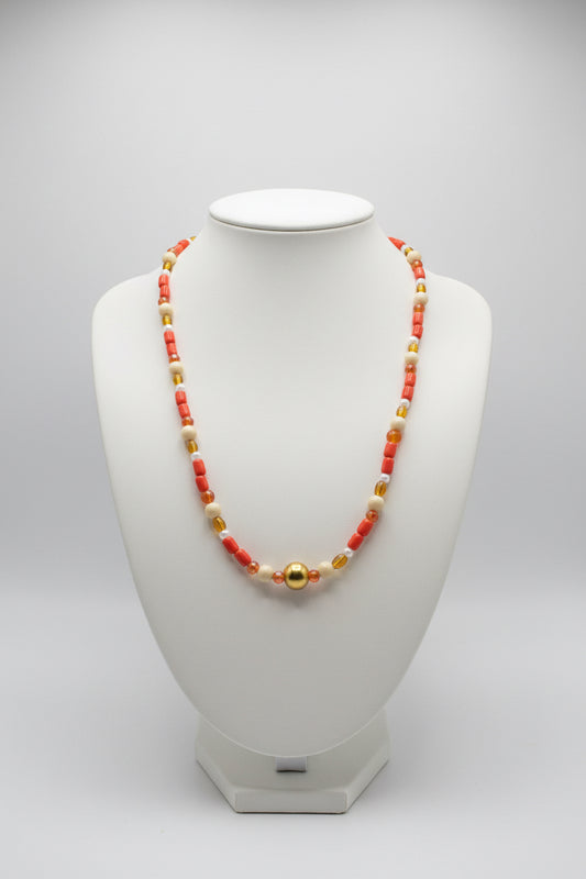 Mixed Coral Beads Necklace