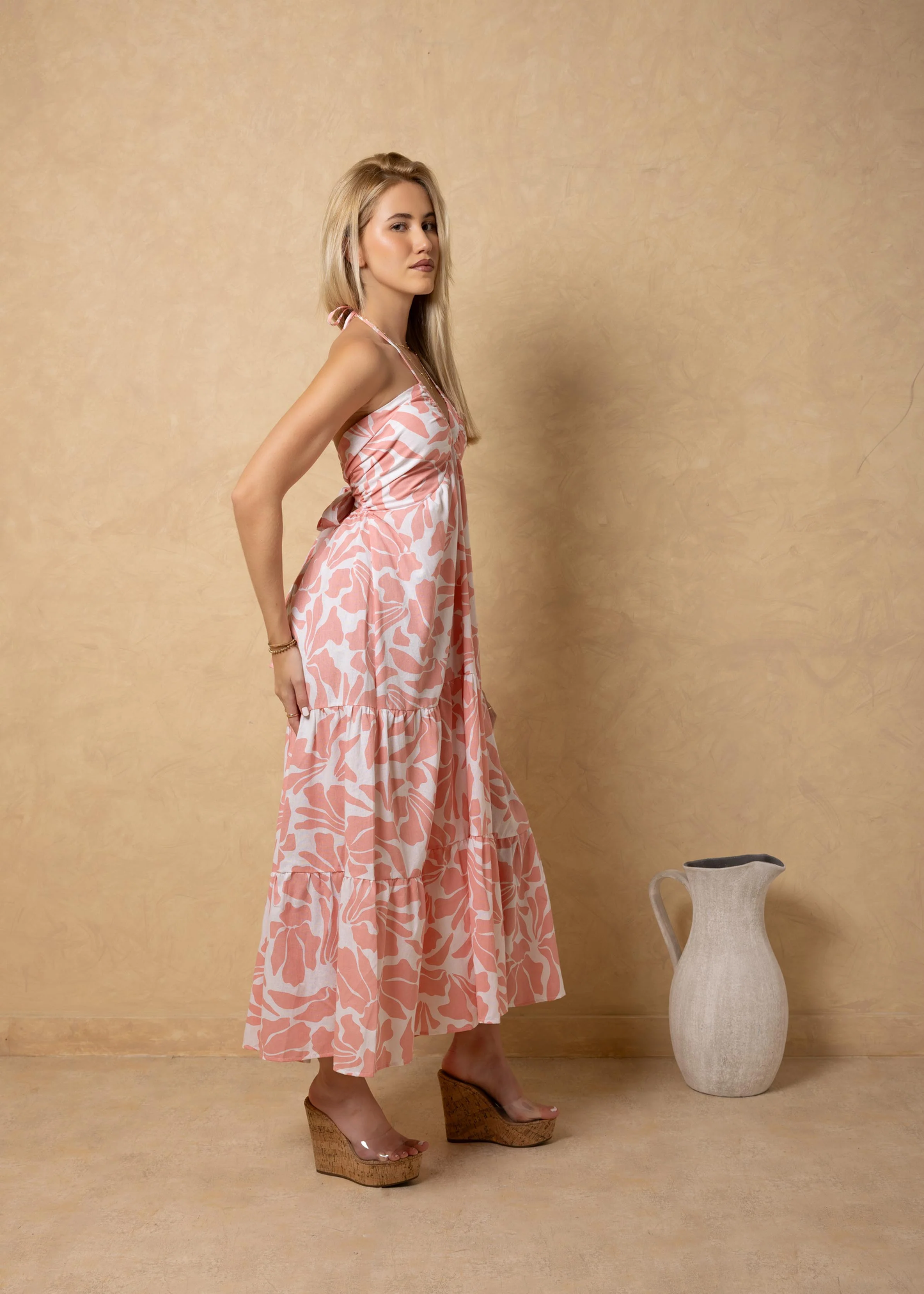 Paola Print Maxi Dress