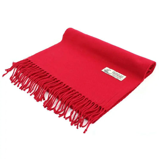 Cashmere Feel Scarf Red