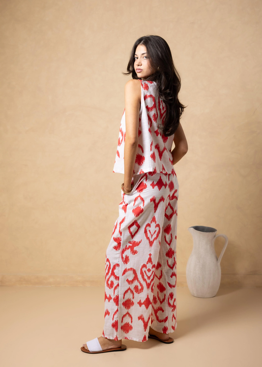The Rosa Vest & Pants Set