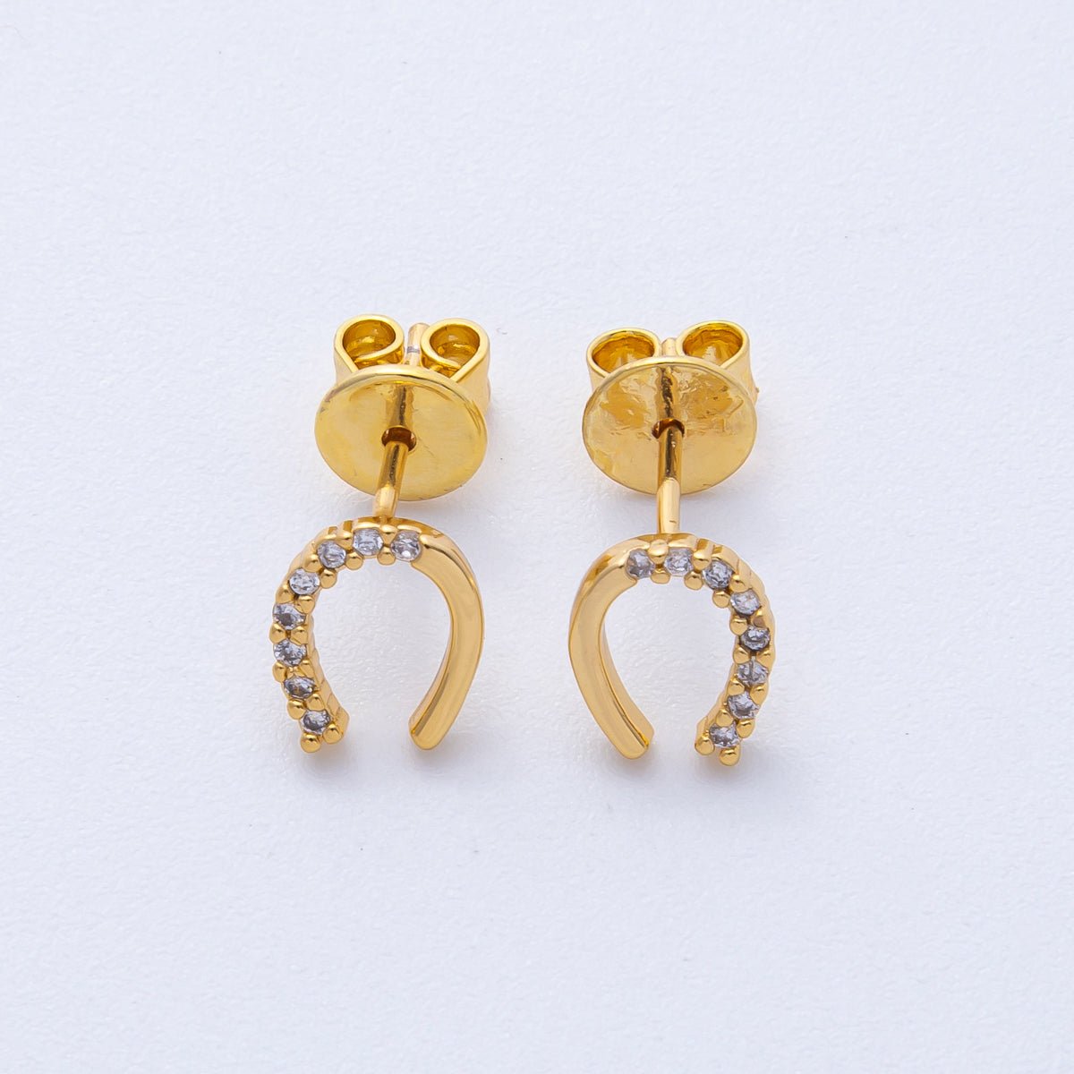 Horseshoe Stud Earrings