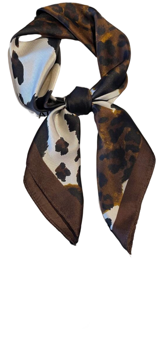 Multicolor Silky Scarf