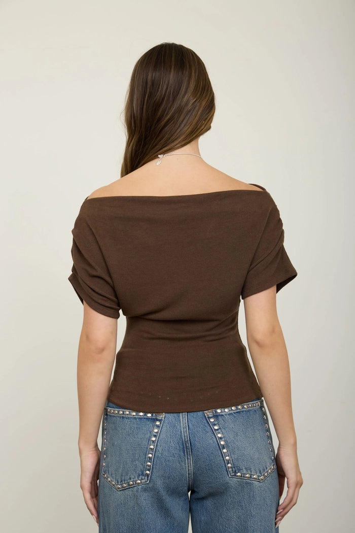 The Bella One Shoulder Top