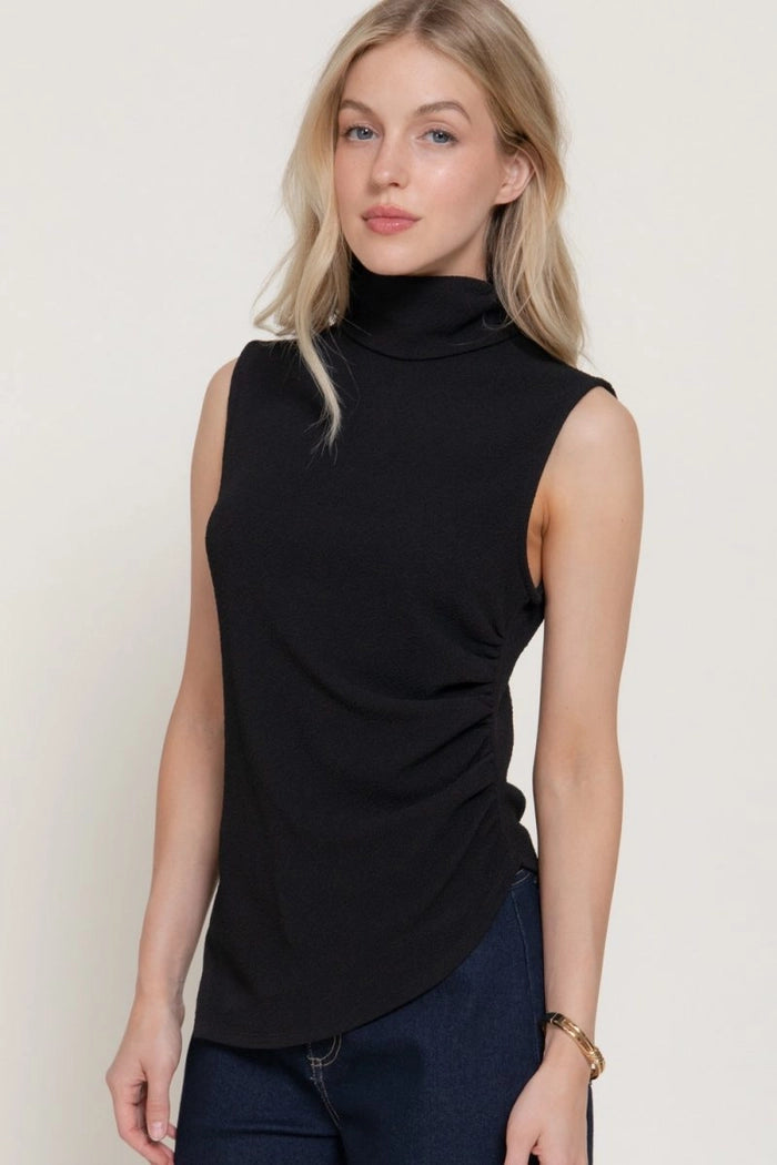 The Emie Turtle Neck Knit Top