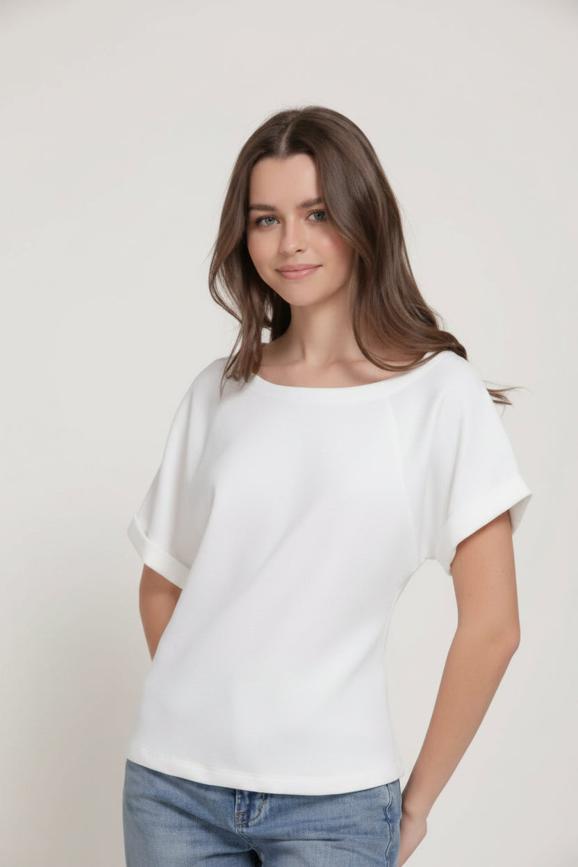Scuba off The Shoulder Top