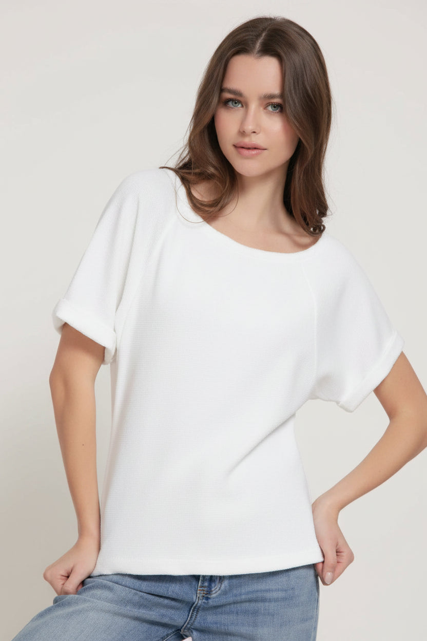 Scuba off The Shoulder Top